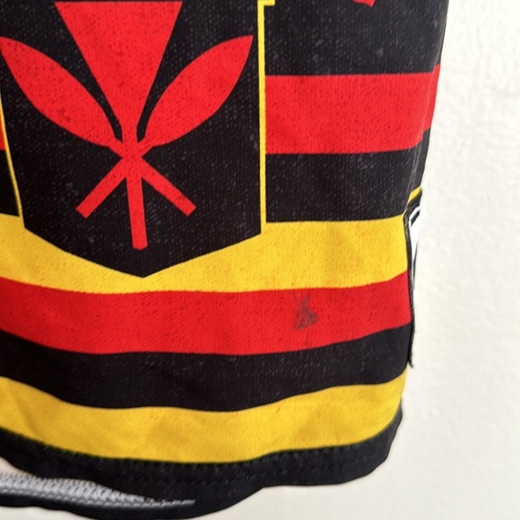 3 pairs men’s sz 32-33 swim board shorts billabong, fox, quicksilver - Picture 11 of 11